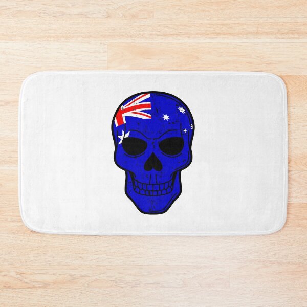 Item preview, Australia Flag Skull designed and sold by ShawnDzign.