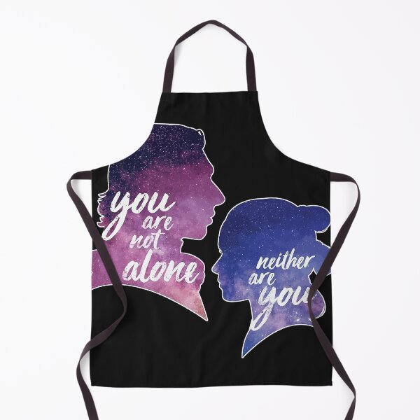 Item preview, Reylo Outlined You are not Alone designed and sold by VinStyleRe.
