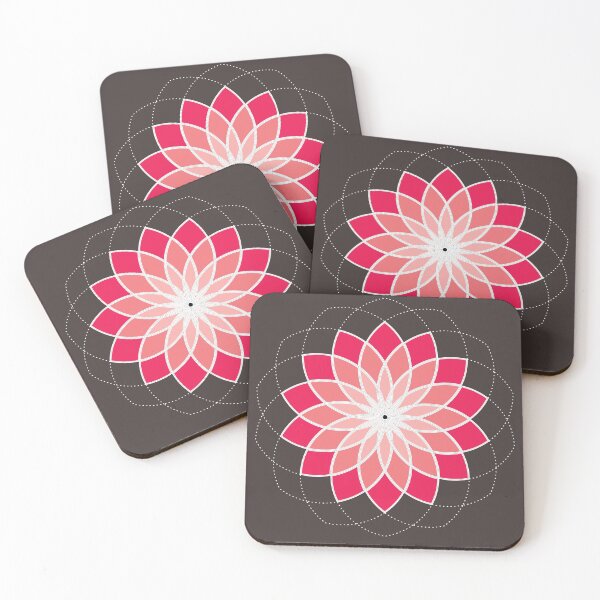 Item preview, 14 Petal Lotus Mandala designed and sold by squishyrainbow.