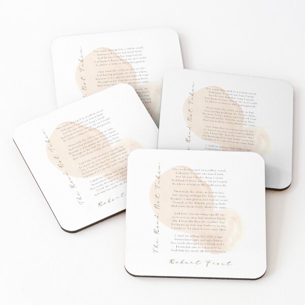 Item preview, The Road Not Taken, Robert Frost designed and sold by Simple Soul.