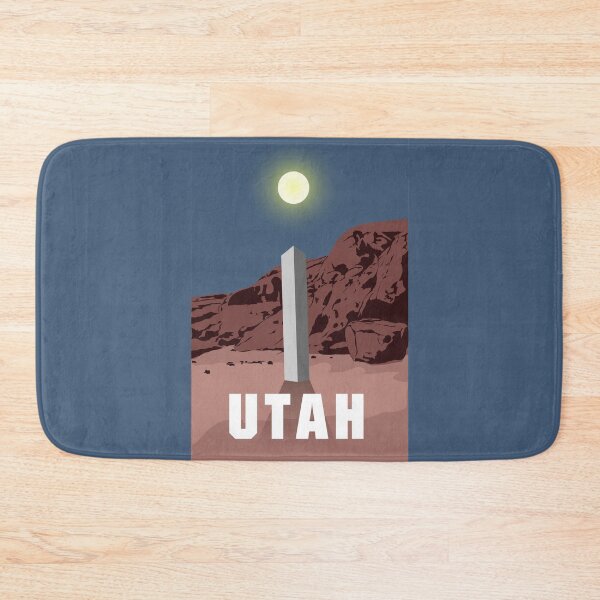 Item preview, The mysterious silver monolith in the Utah Desert designed and sold by enriquepma.