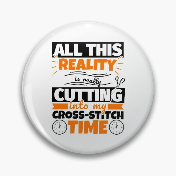 Artikelvorschau, Cross-stitch Funny Saying Hobby entworfen und verkauft von Fabian-B.