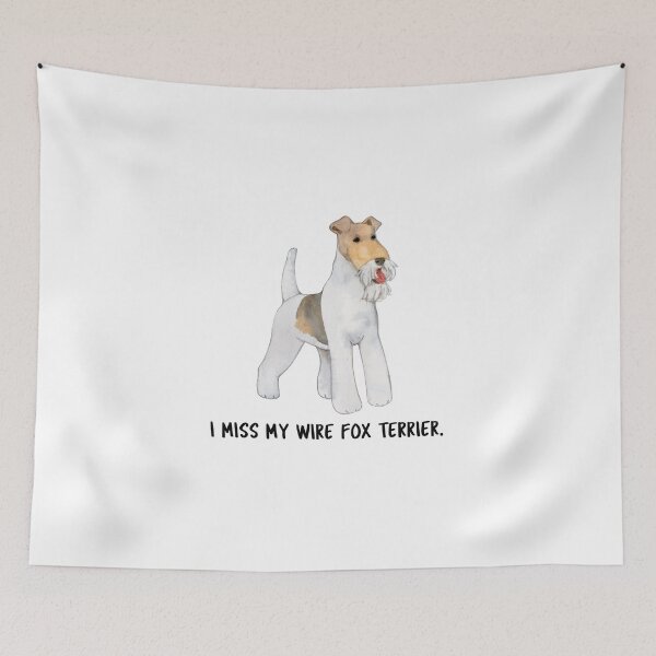 Item preview,  I Miss My Dog Wire Fox Terrier designed and sold by YourEssentials.