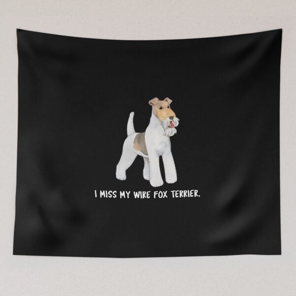 Item preview, I Miss My Dog Wire Fox Terrier designed and sold by YourEssentials.