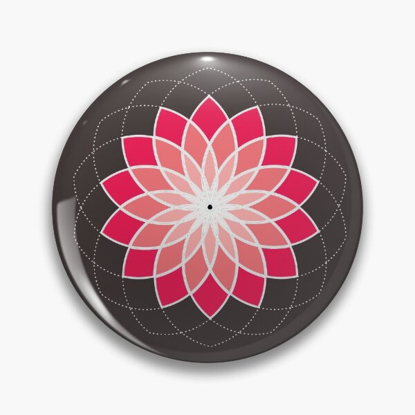 Item preview, 14 Petal Lotus Mandala designed and sold by squishyrainbow.