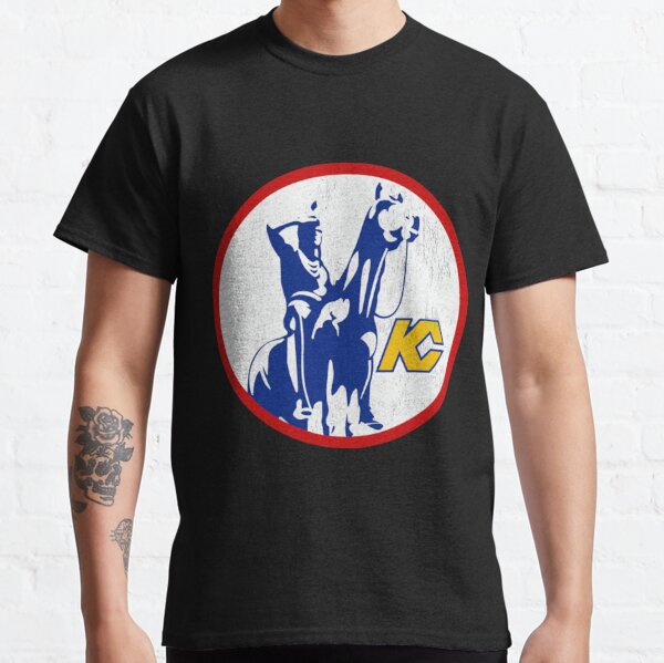 Kansas City Royals Forever Royal T-Shirt from Homage. | Light Blue | Vintage Apparel from Homage.