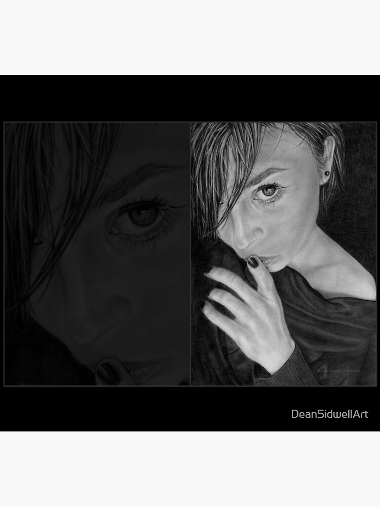 Keeping Secrets: Original drawing by Dean Sidwell by DeanSidwellArt