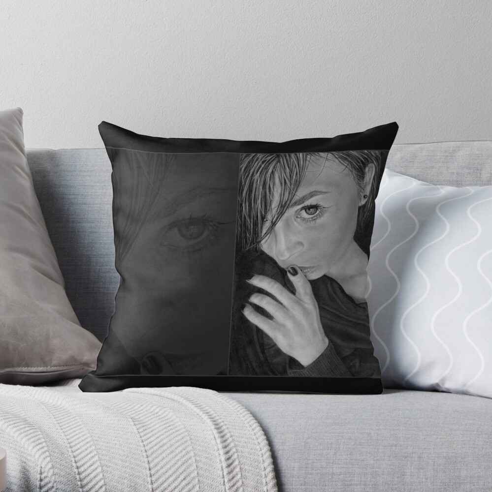 Item preview, Throw Pillow designed and sold by DeanSidwellArt.