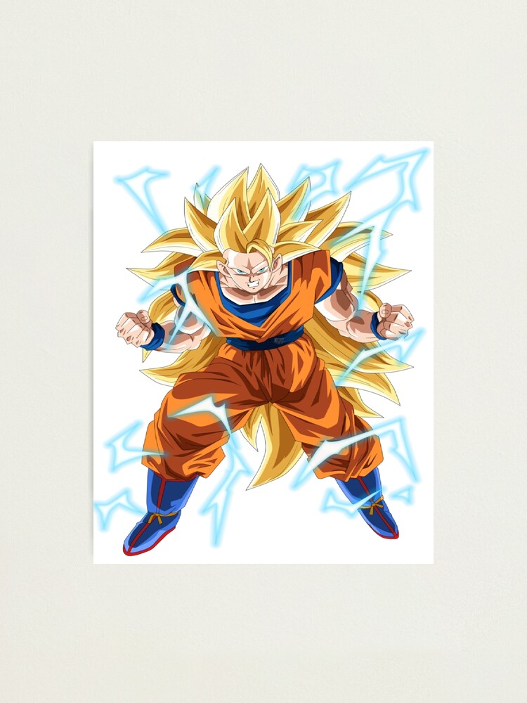 Super saiyan goku 4 Poster by matthieu jouannet