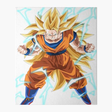 Son Goku Child Art Board Print by matthieu jouannet