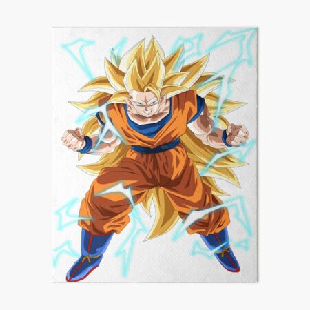 Goku SSJ3 Portrait, an art print by Damien - INPRNT