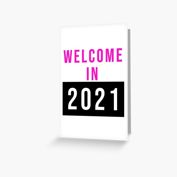 Item preview, Welcome in 2020 designed and sold by svanaerschot.