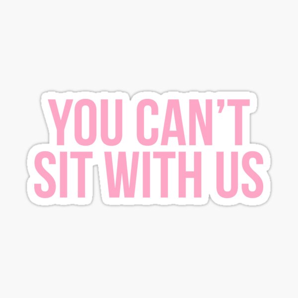 10/30/50PCS American TV Drama Mean Girls Stationery Stickers for