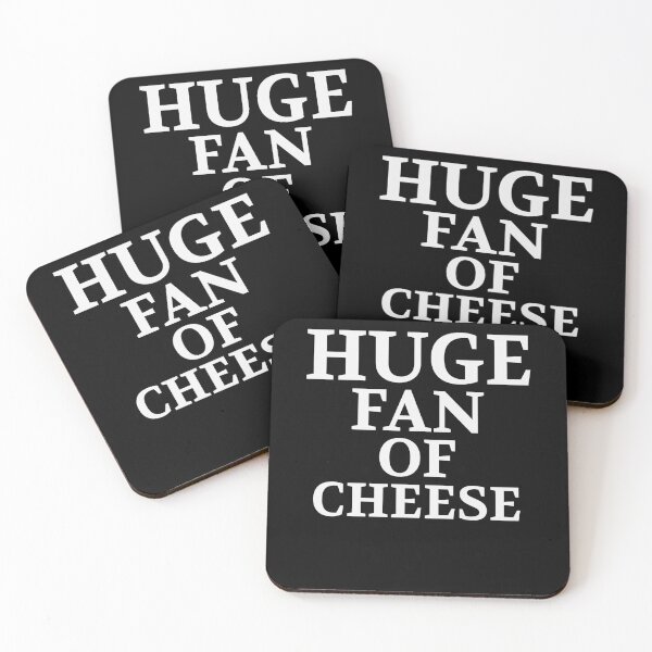 Item preview, Huge Fan of Cheese Funny  designed and sold by Christof  Hall.
