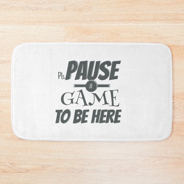 Item preview, Pls Pause a Game to be Here | Funny Video Gamer Humor Joke for Men Women T-Shirt designed and sold by PGGO.