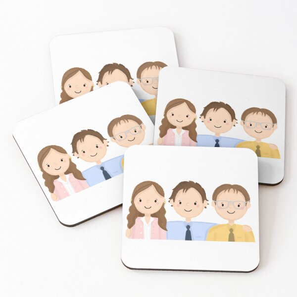 Artikelvorschau, Das Büro Jim, Pam & Dwight entworfen und verkauft von cutermelon.