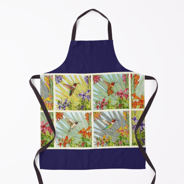 Item preview, 4 American Hummingbirds Rectangle for Home art etc designed and sold by HummingbirdPics.