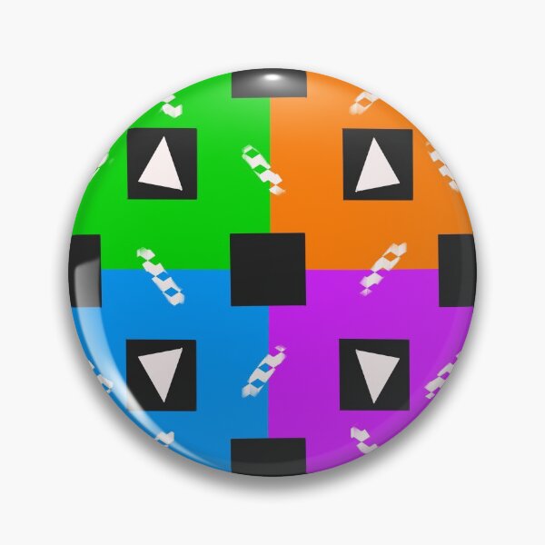 Item preview, Geometric dance complementary colours  designed and sold by OakendOriginals.