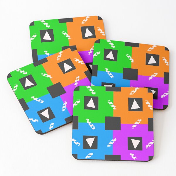 Item preview, Geometric dance complementary colours  designed and sold by OakendOriginals.