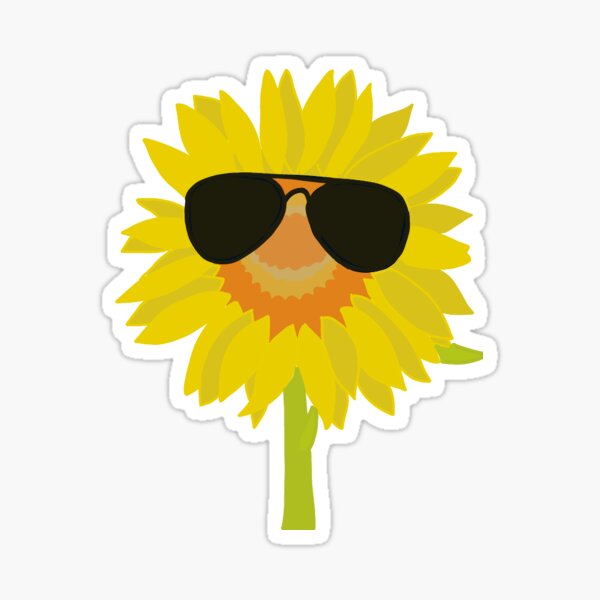 Item preview, Cool dude sunflowers  designed and sold by Eve :).