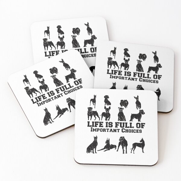 Item preview,  DOG LOVERS QUOTE designed and sold by Delicious Design ⭐⭐⭐⭐⭐.