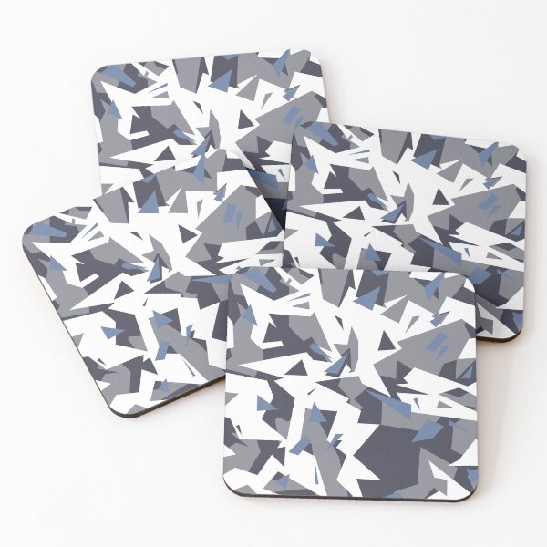 Item preview, Broken ice grey blue designed and sold by GingerBest.