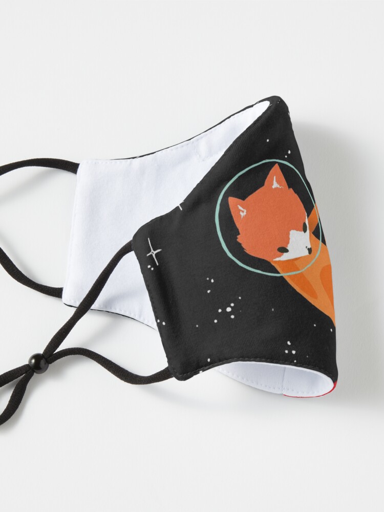 Thumbnail 4 of 7, Mask, Space Foxes designed and sold by Maike Vierkant.