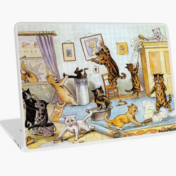 Item preview, Cats Housework help designed and sold by QualitySolution.