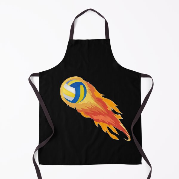 Item preview, Fire on volleyball designed and sold by Fiona Shorts.