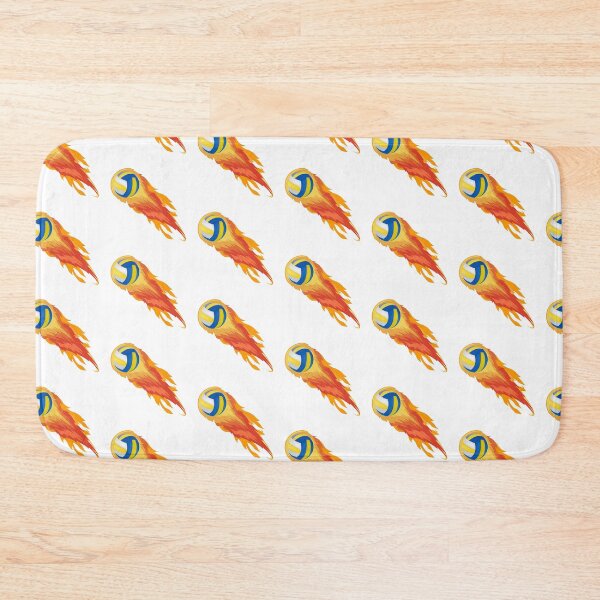 Item preview, Fire on volleyball designed and sold by Fiona Shorts.