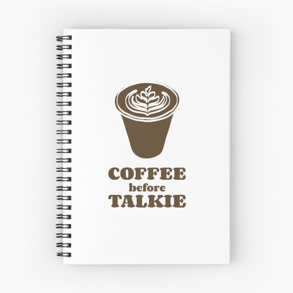 Item preview, Coffee before talkie designed and sold by CoffeeFanCloth.