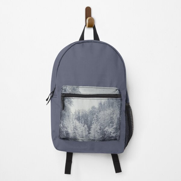 Item preview, Frozen Forest - Hoar Frost Covered Trees designed and sold by Dyrk Wyst Redbubble Shop.