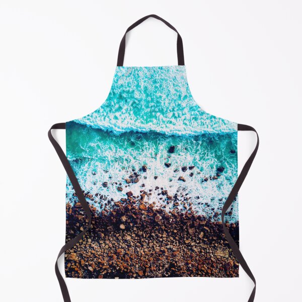 Item preview, Deep Blue Ocean Waves and Rolling Stones designed and sold by BestBash.