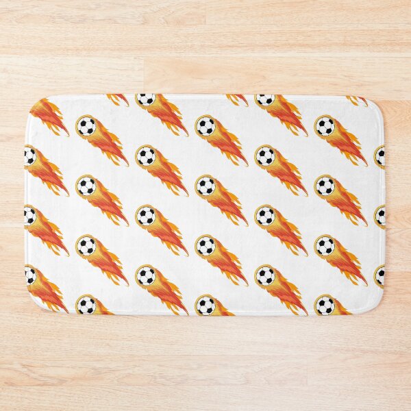 Item preview, Fire on football designed and sold by Fiona Shorts.