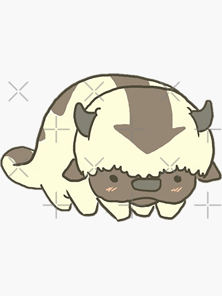 Pegatina Chibi Appa de JadeInc
