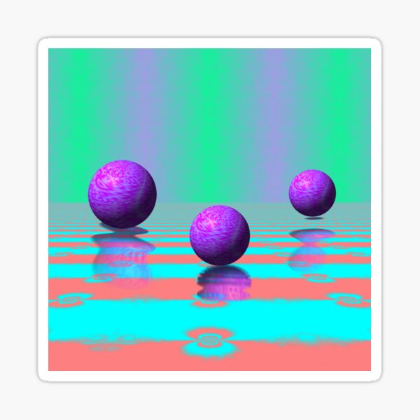 Cyber Deco I Sticker