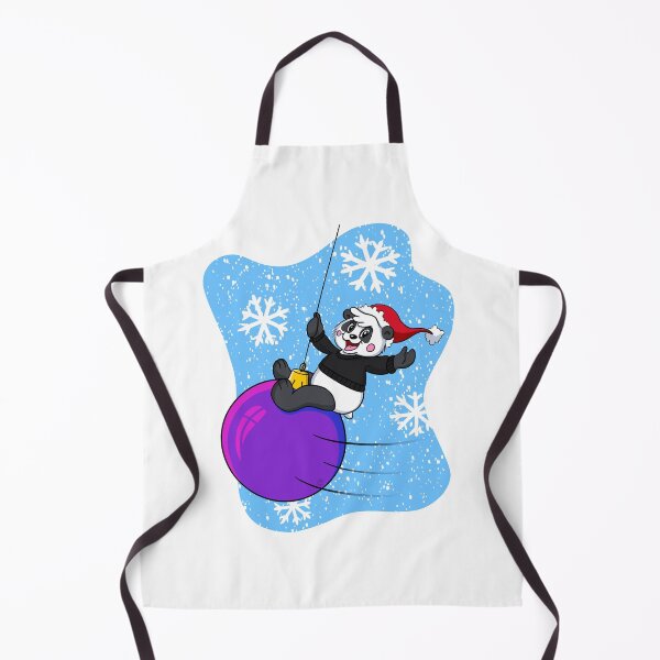 Item preview, Christmas Santa Panda Wrecking Bauble designed and sold by BandOfThePand.