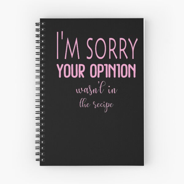 Item preview, cooking lover Funny saying I'm sorry your opinion wasn't in the recipe  designed and sold by AYACHI90.