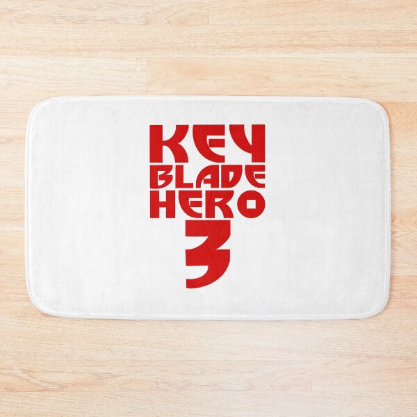Item preview, Keyblade Hero 3 (Red Text) designed and sold by imaginativeink.