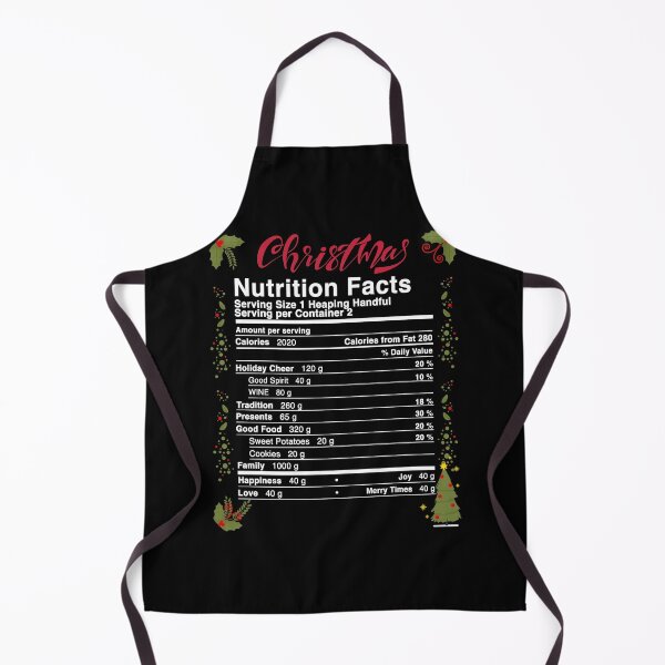 Item preview, Christmas Nutritional Facts Family matching Pajamas Funny Food Idea For Xmas designed and sold by HeroTee.