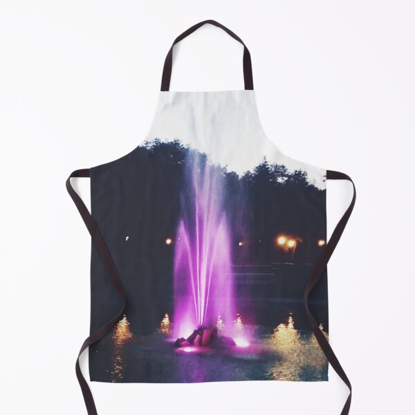 Item preview, Colorful fountain at night designed and sold by helenkaiy.