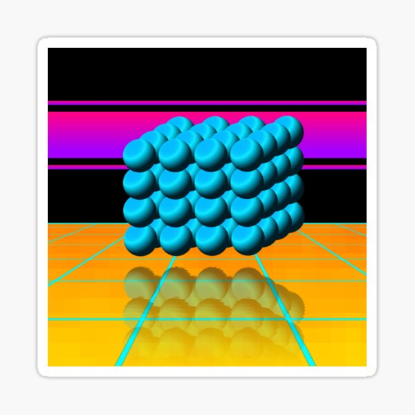 Cyber Deco III Sticker