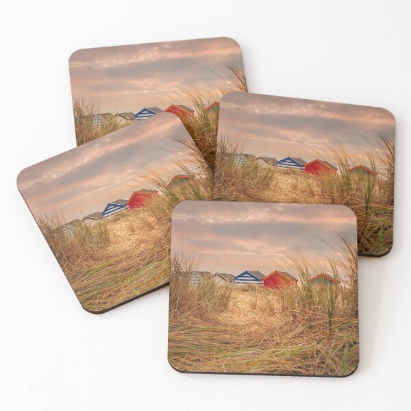 Item preview, Southwold Beach huts at dawn designed and sold by dp-images.