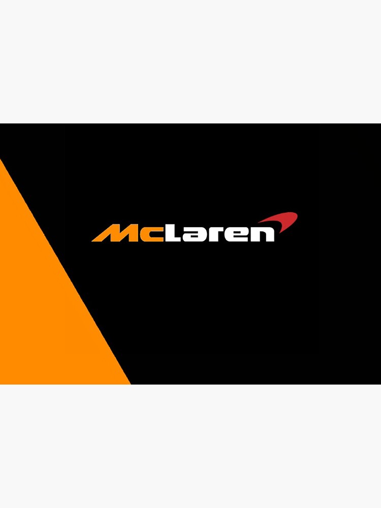 « Création du logo McLaren Formula One F1 noir et orange » par Gnk47