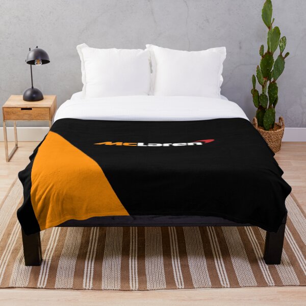 Création du logo McLaren Formula One F1 noir et orange Plaid