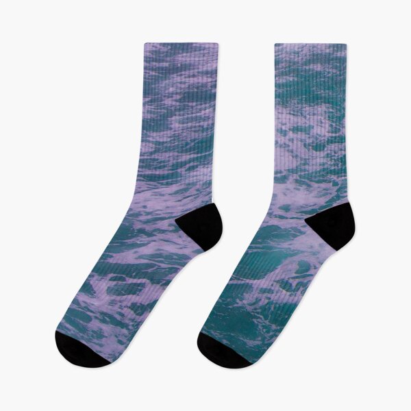 Item preview, Blue Pink Ocean Waves Pattern  designed and sold by StevenElliot.