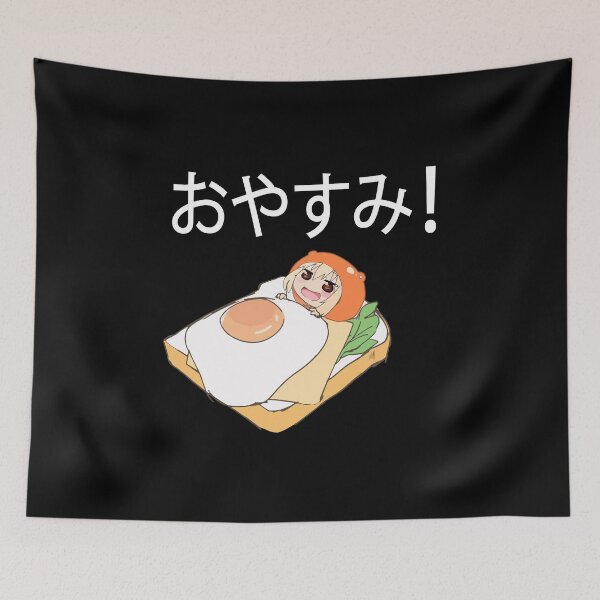 Item preview, おやすみ Oyasumi Umaru -Good Night Umaru-Funny anime lover  designed and sold by StickersMaker4U.