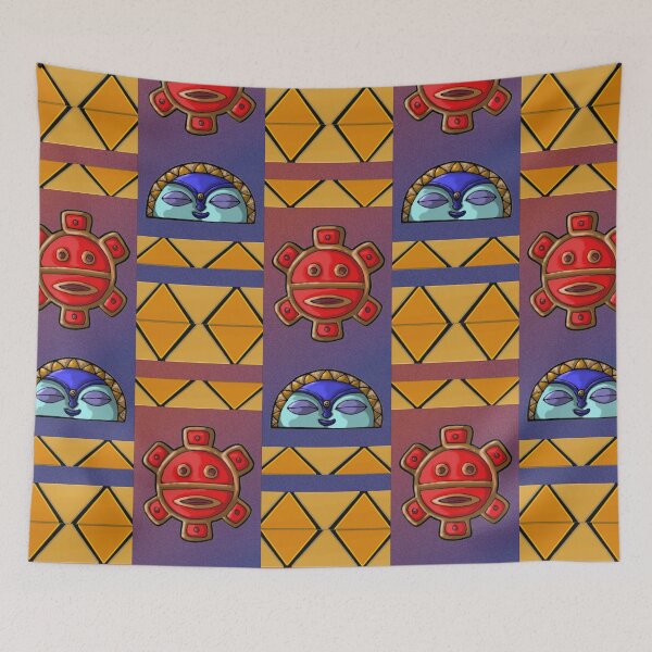 Item preview, Taino - Sun and Moon Glyph  designed and sold by DuskWingArts.