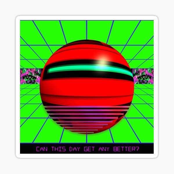 Cyber Deco V Sticker