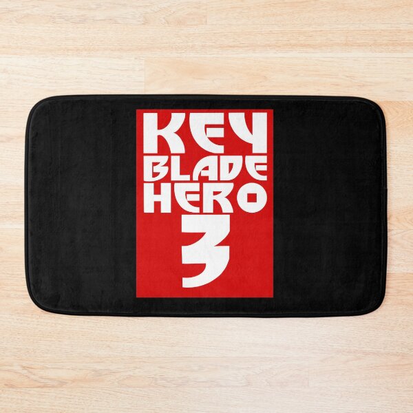Item preview, Keyblade Hero 3 (White Text) designed and sold by imaginativeink.